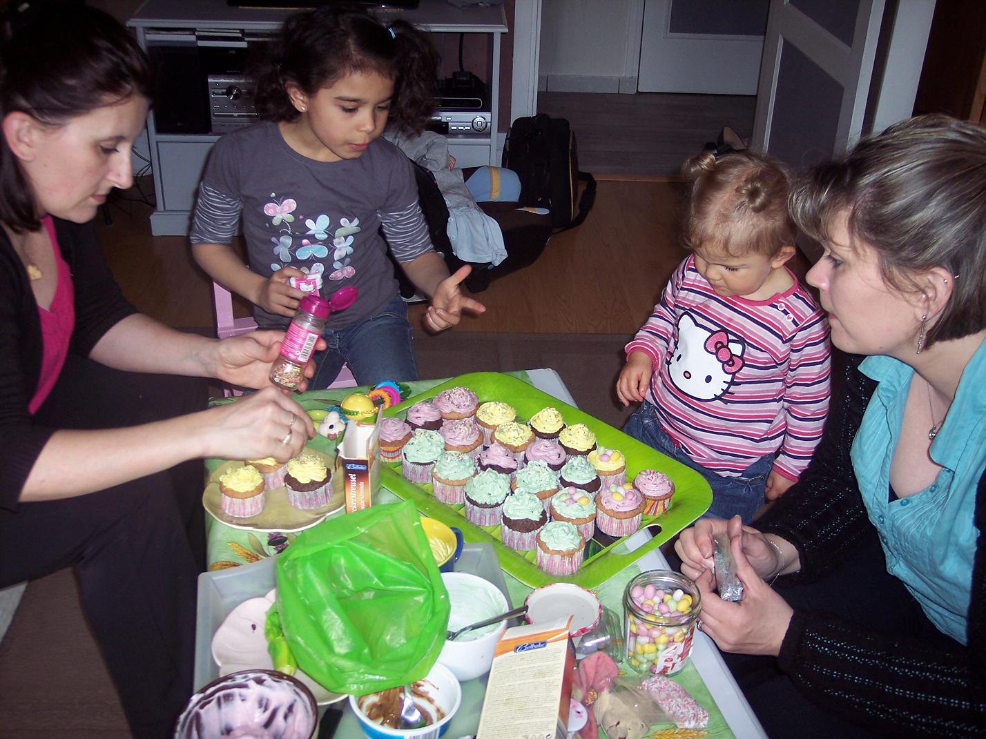 Séverine, Alycia, Myla, Emilie